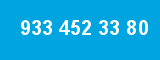 933 452 33 80 933 452 33 80